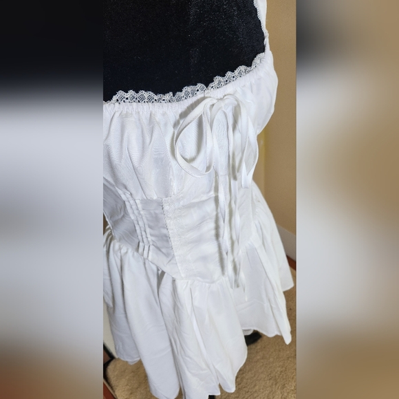 Y2K sleeveless Mini Corset Dress size L - Picture 7 of 12